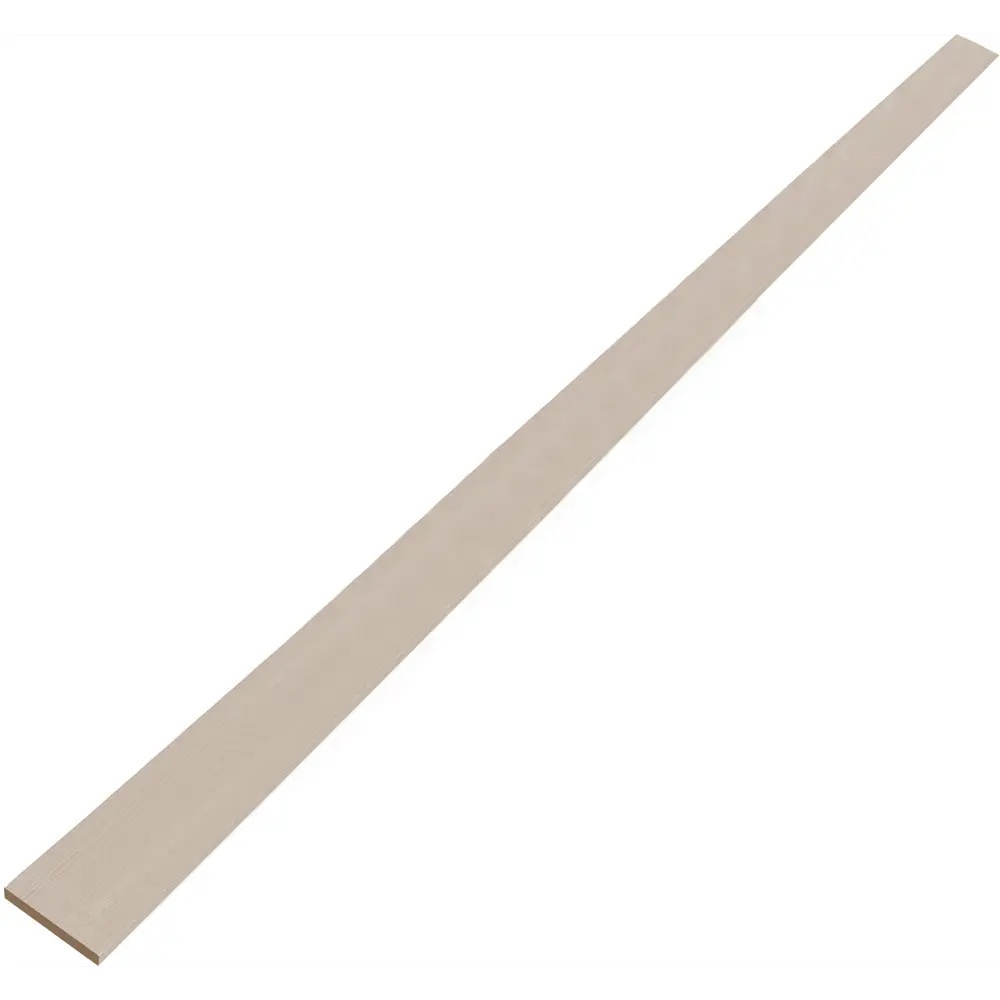 Добор 2050x238х8 мм финиш-бумага ламинация цвет капучино КРОНОПРОФИЛЬ STLM-2186836 - Вид №1