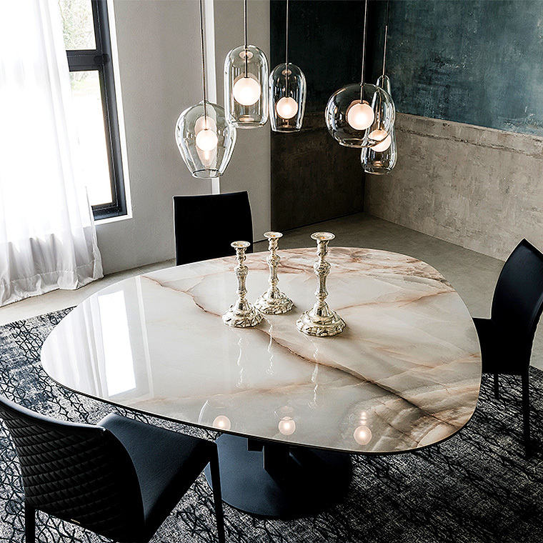 Стол  CATTELAN ITALIA SKYLINE KERAMIK ROUND B 