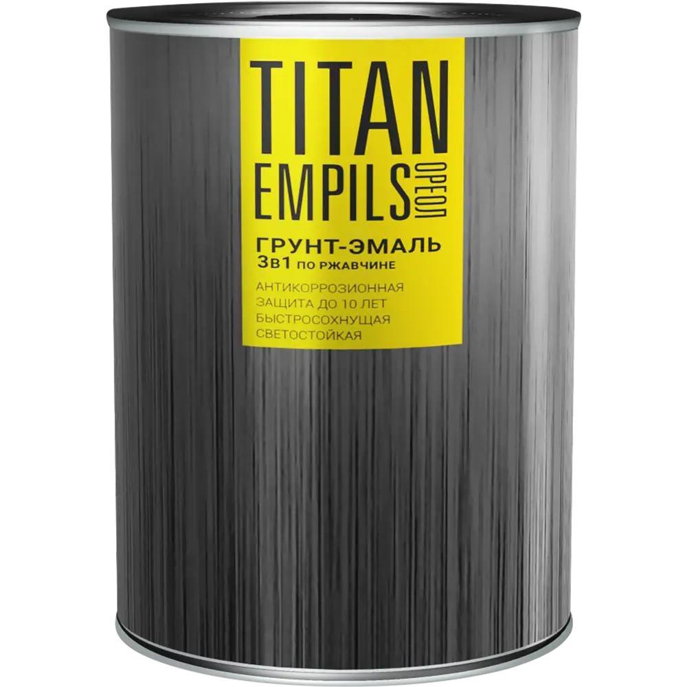 Грунт-эмаль по ржавчине Ореол Titan цвет зеленый 0.9 кг 84439767 STLM-2194866  - Вид №1