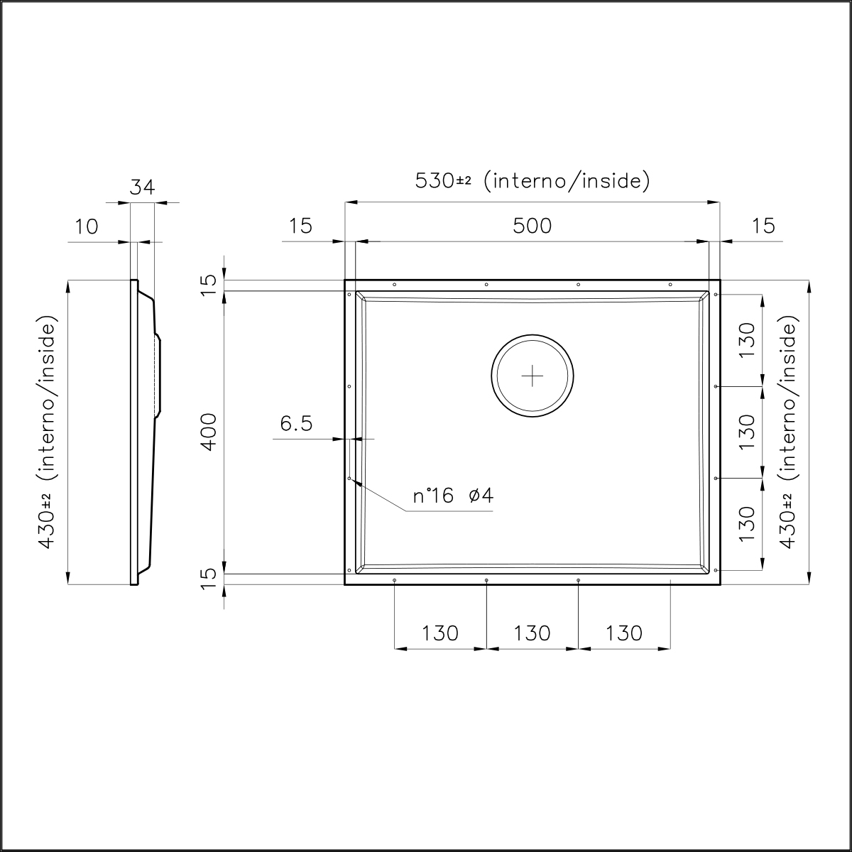 5555040 Раковина Phantom Base - 5555040 Fosterspa  - Вид №1
