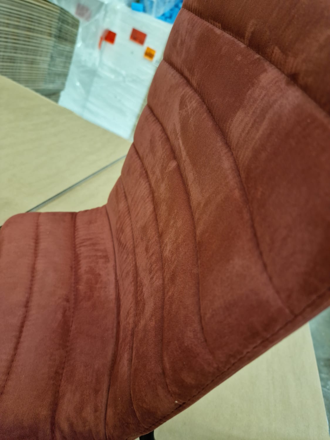 Высокий стул из ткани In Stock Midj ARCH-00103230 - Вид №4