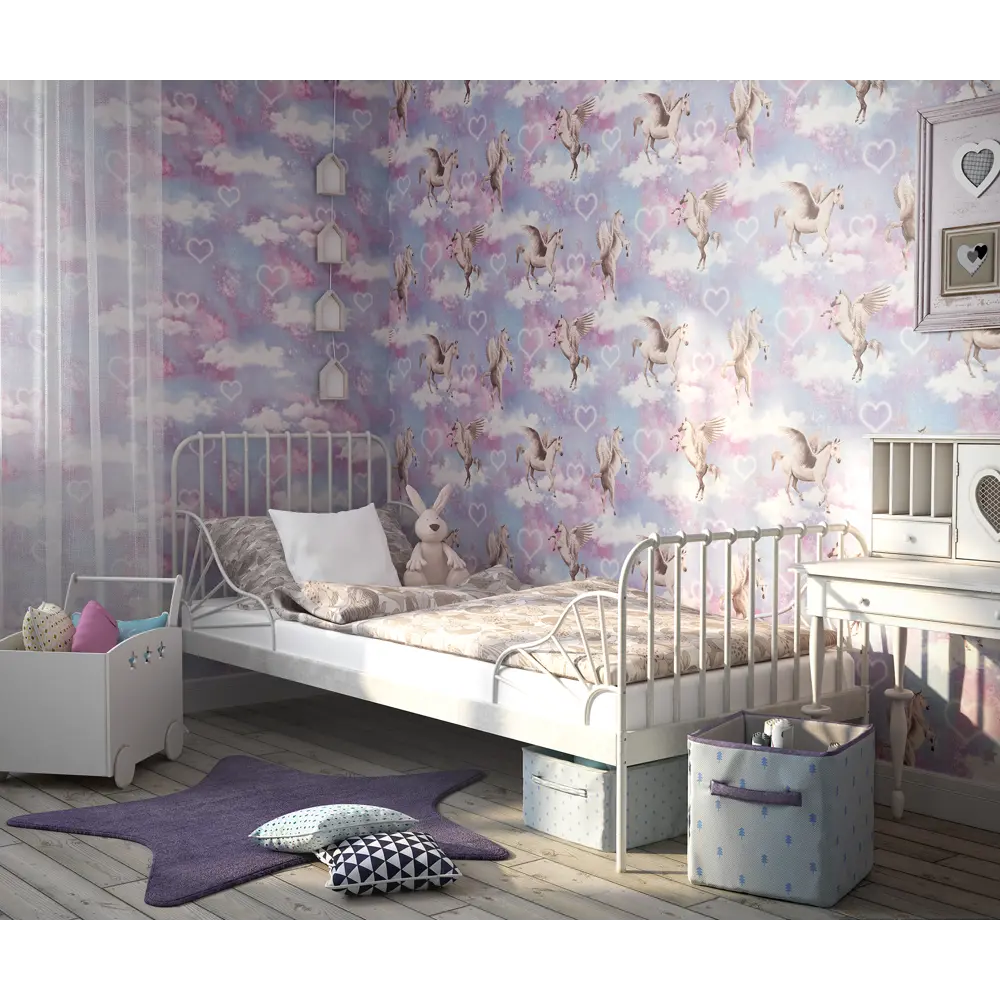 Обои флизелиновые Palitra Life Wisdom фиолетовые 1.06 м PL71206-56 82383530 STLM-2162782 - Вид №3