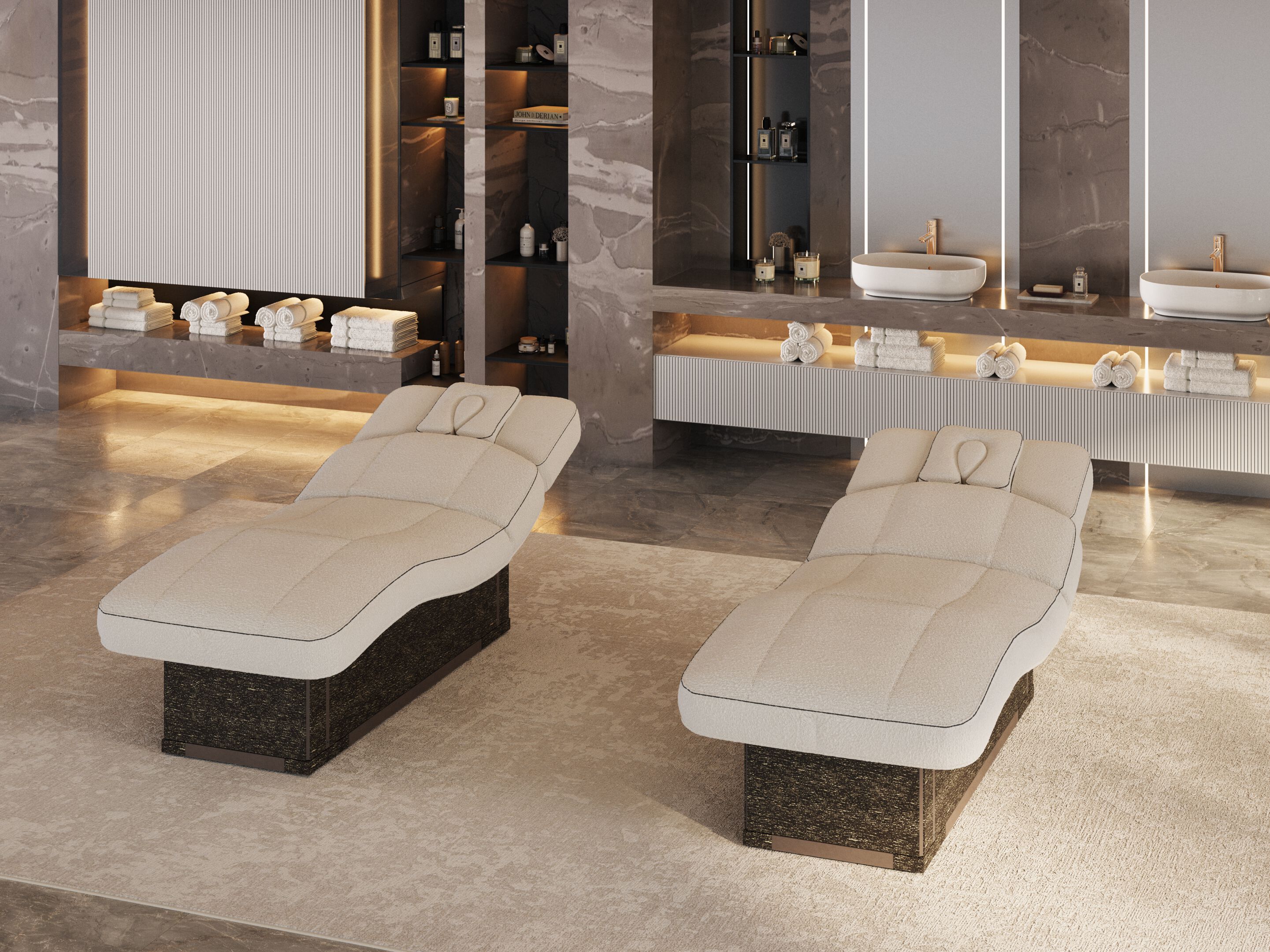 Многофункциональная спа-кровать с электрической регулировкой и ящиком для хранения Lemi Group Home SPA ARCH-00110251 - Вид №2