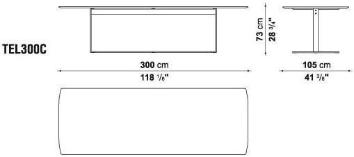 B&B Italia Стол со столешницей из массива дерева Eileen sun-id-1469780 - Вид №7
