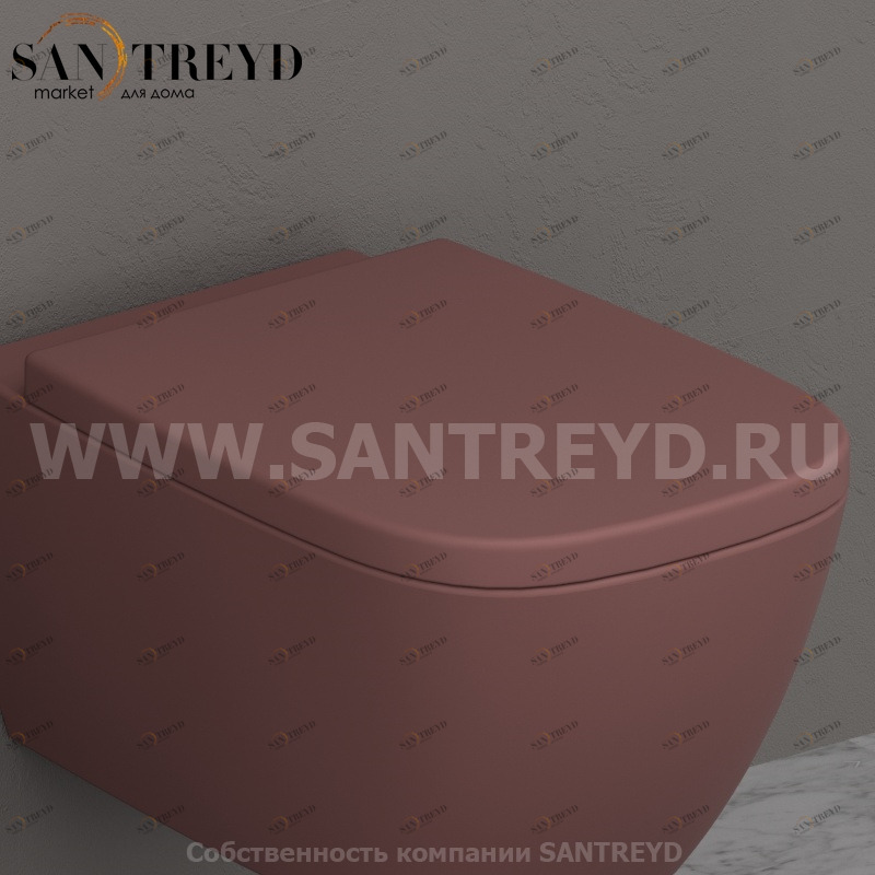 GN020FR Крышка сиденье для унитаза Ceramica Globo GENESIS