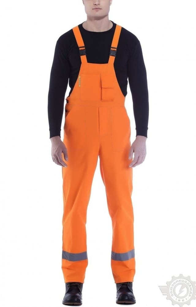 65935 Костюм "Дорожник Флюр" с СВП  Летняя спецодежда  размер 60-62/182-188  - Вид №8