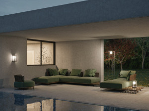 Аккумуляторная алюминиевая светодиодная напольная лампа