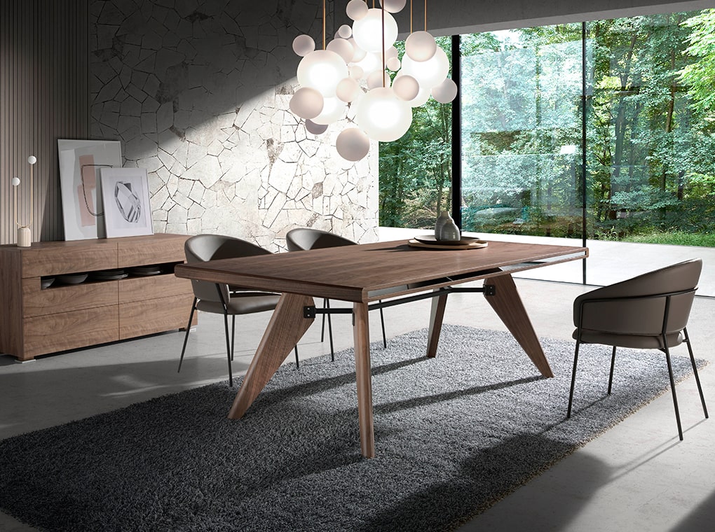 098911 Сервант MC1709DR-APARADOR орех Angel Cerda  - Вид №2