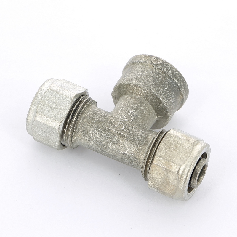 Тройник ВР пресс HENCO 16х1/2"x16 9160416 - Вид №3