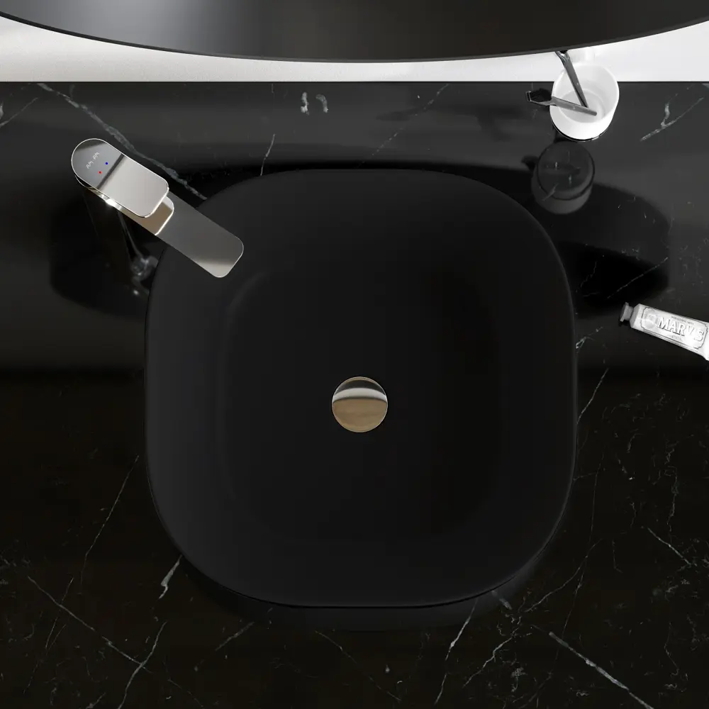 AM.PM Struktura — черная керамическая раковина для столешницы 88999699 STLM-0995520 - Вид №5