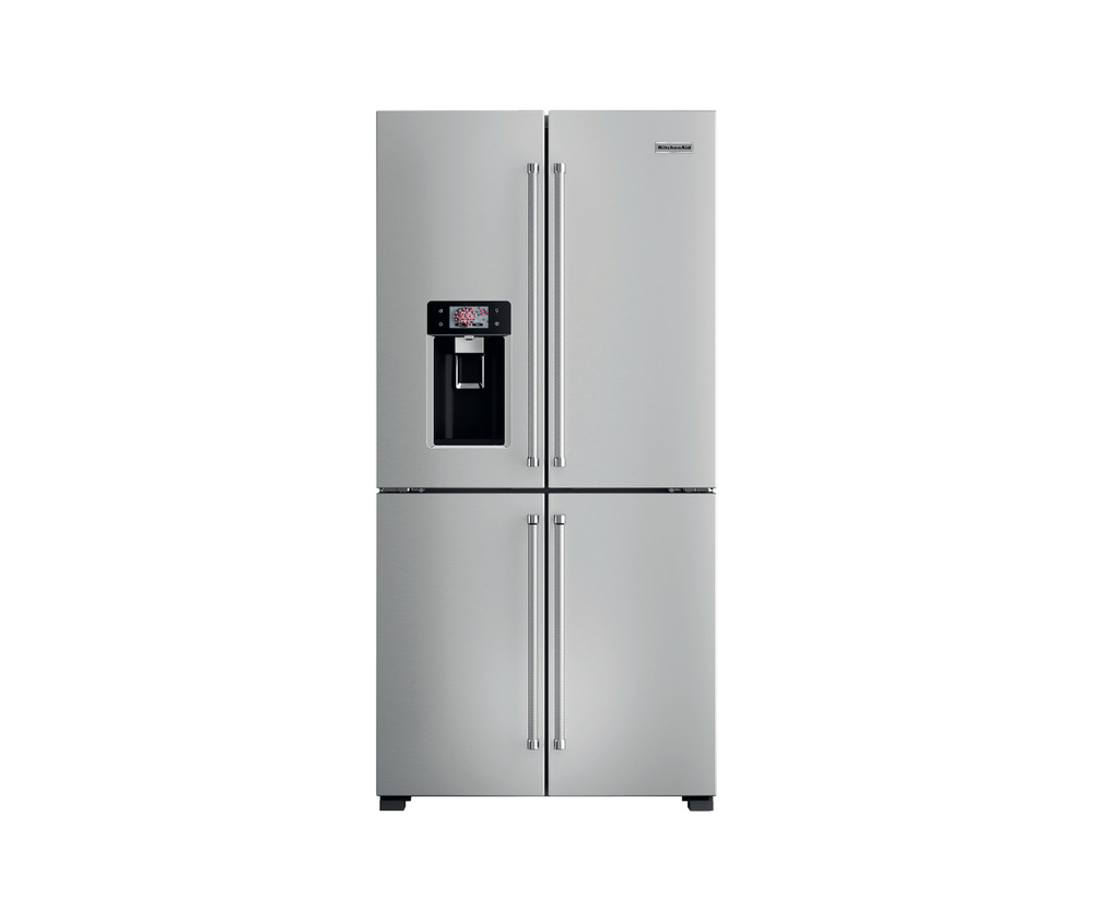 KCQXX 18900 4-ДВЕРНЫЙ ХОЛОДИЛЬНИК - НЕРЖАВЕЮЩАЯ СТАЛЬ KitchenAid 