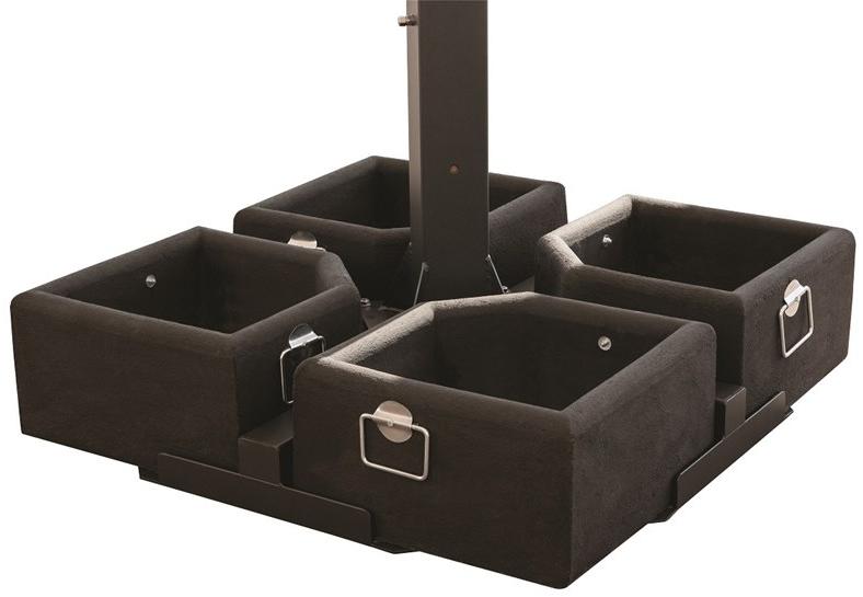 Scolaro Parasol Двойной зонт с боковой стойкой Wood C3570 wdo/c3060 wdo - Вид №4