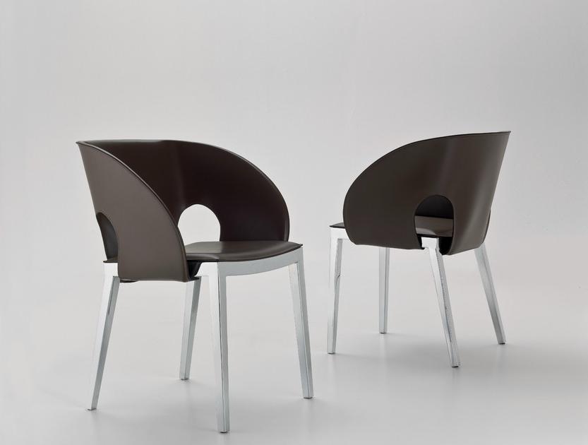 i 4 Mariani Кожаное кресло с подлокотниками Voile sun-id-1499927 - Вид №1