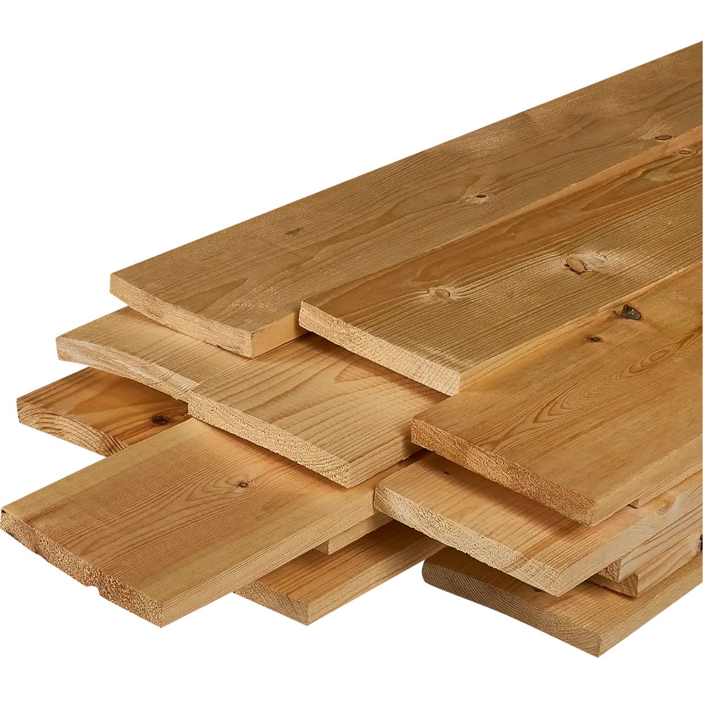 Santreyd: Строганая доска из сосны для строительства и отделки 81947454 STLM-0014540 - Вид №1