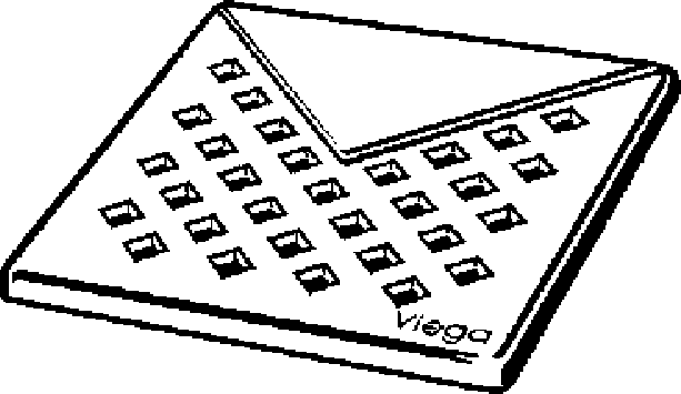 Viega Решетка Advantix 4928.1 (492281) 492 281 - Вид №1