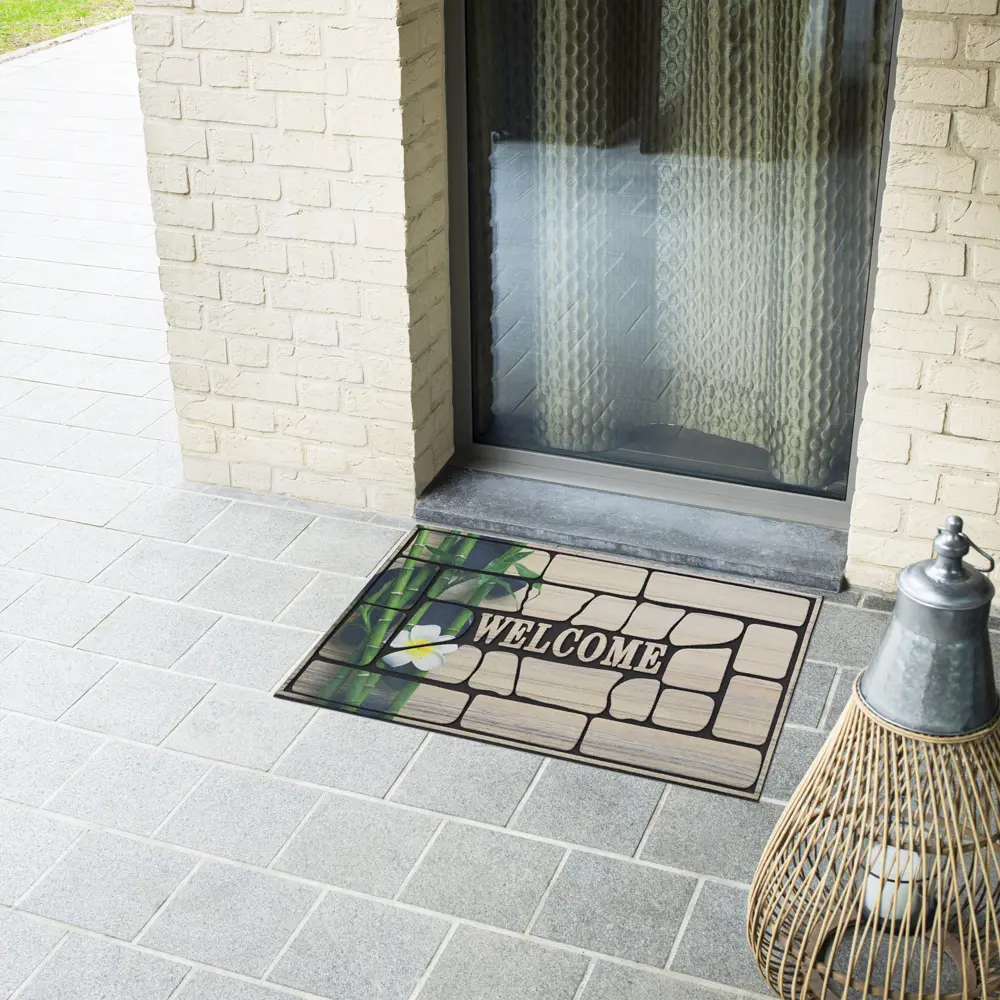 Коврик Inspire Rubesto Welcome В 45x75 см резина 89091843 STLM-2005819 