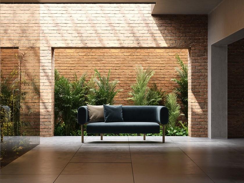 Domkapa 3-х местный бархатный диван sun-id-1410955 - Вид №6