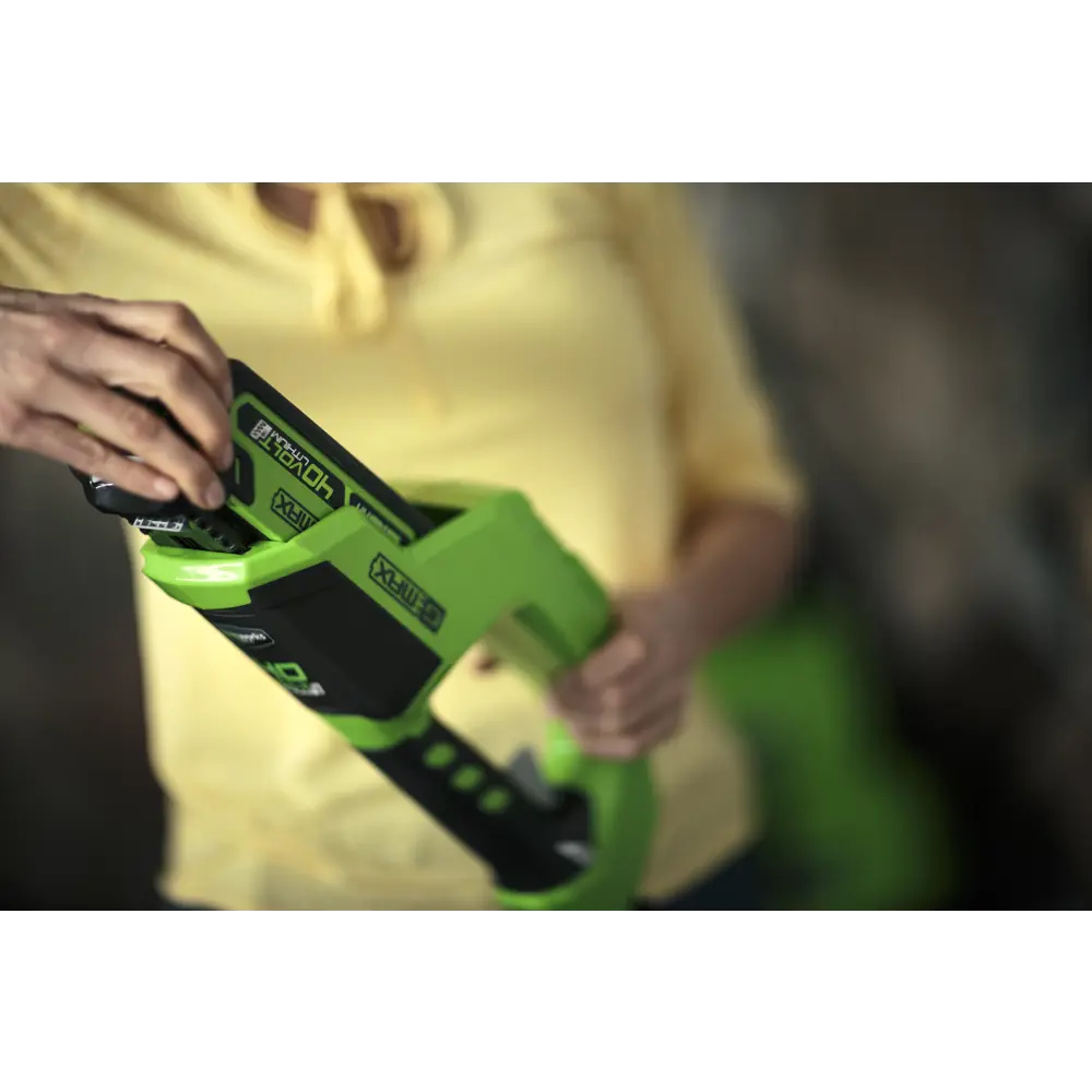 Аккумуляторный триммер Greenworks G40LTK2 40В с АКБ и зарядным устройством 18802773 STLM-0012790 - Вид №12
