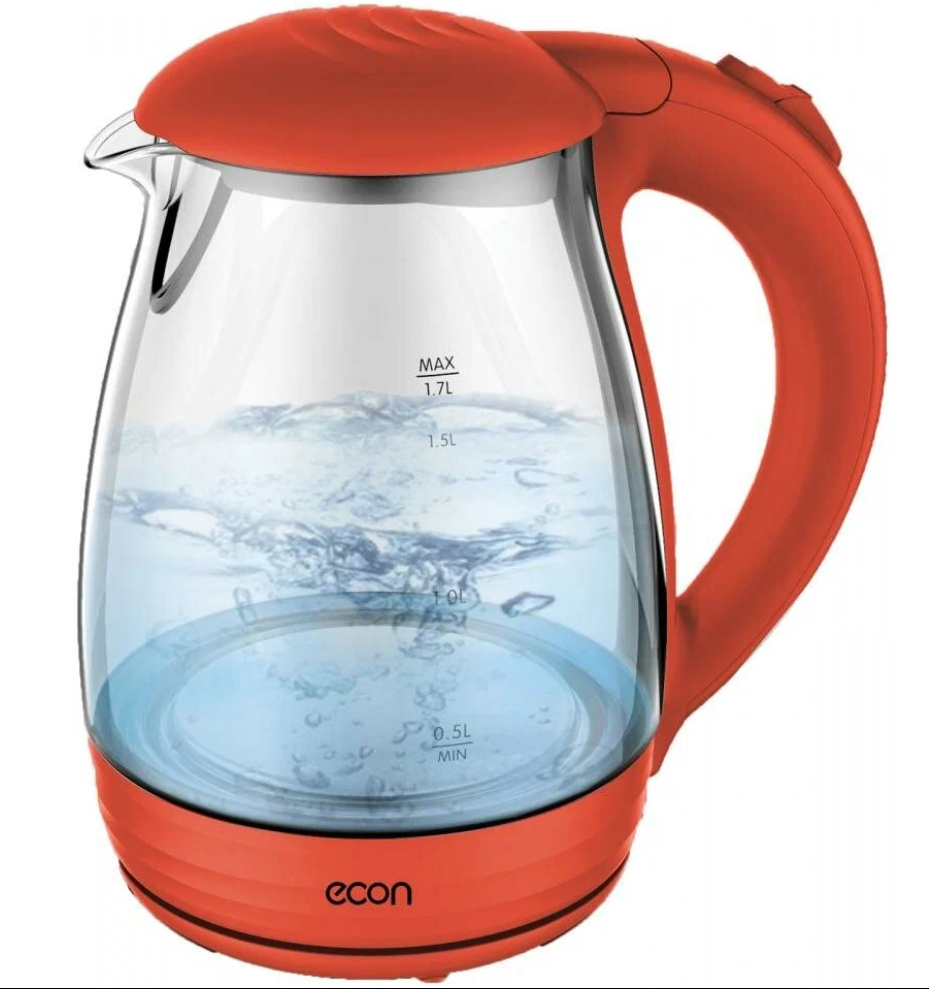 5353502 Электрочайник ECON ECO-1739KE ruby красный STDN-0120551 - Вид №1
