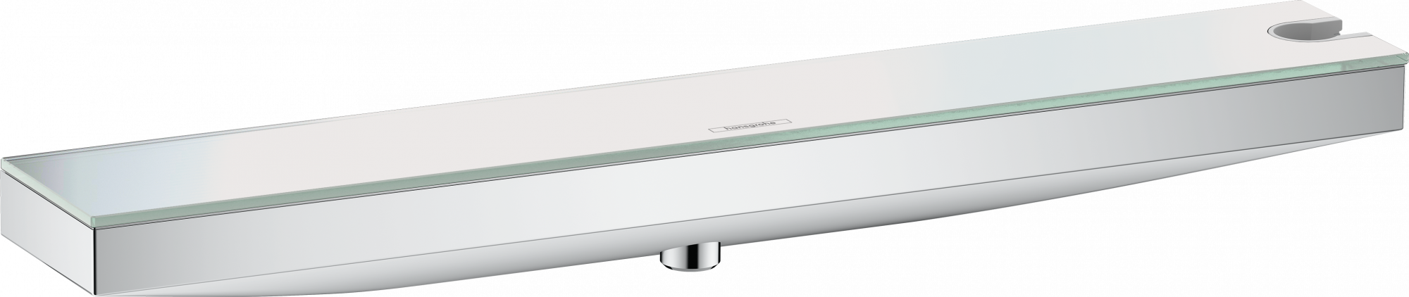 25034000 Цифровая розетка Rainfinity Porter 500 с держателем для душа и полкой для душа справа Hansgrohe 