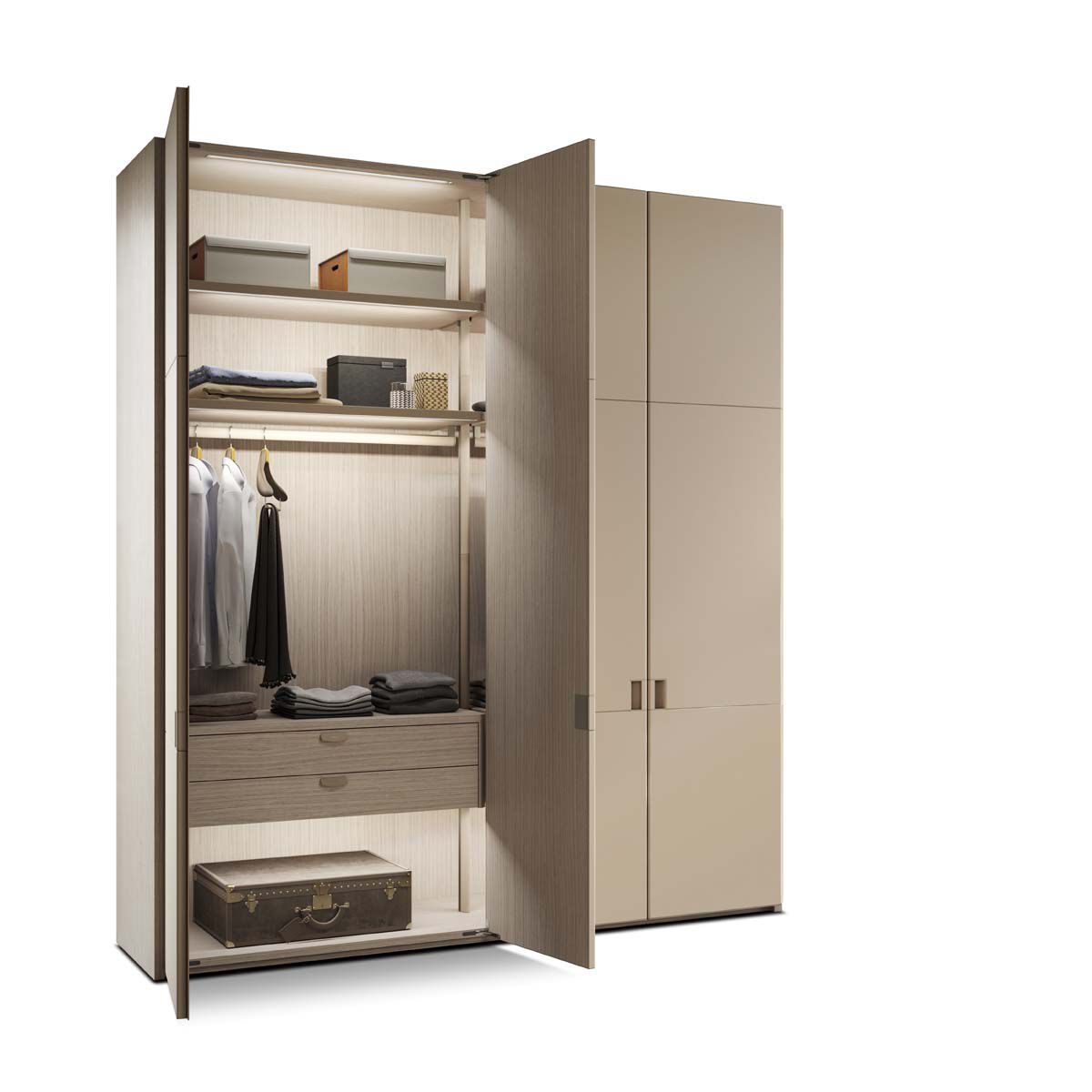 Модульная гардеробная Poltrona Frau коллекция-мебель и аксессуары ARCH-00084484 - Вид №1