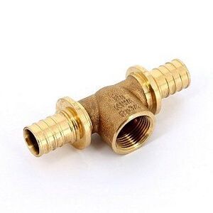 REHAU Тройник с внутренней резьбой 32х3/4" RX бронза