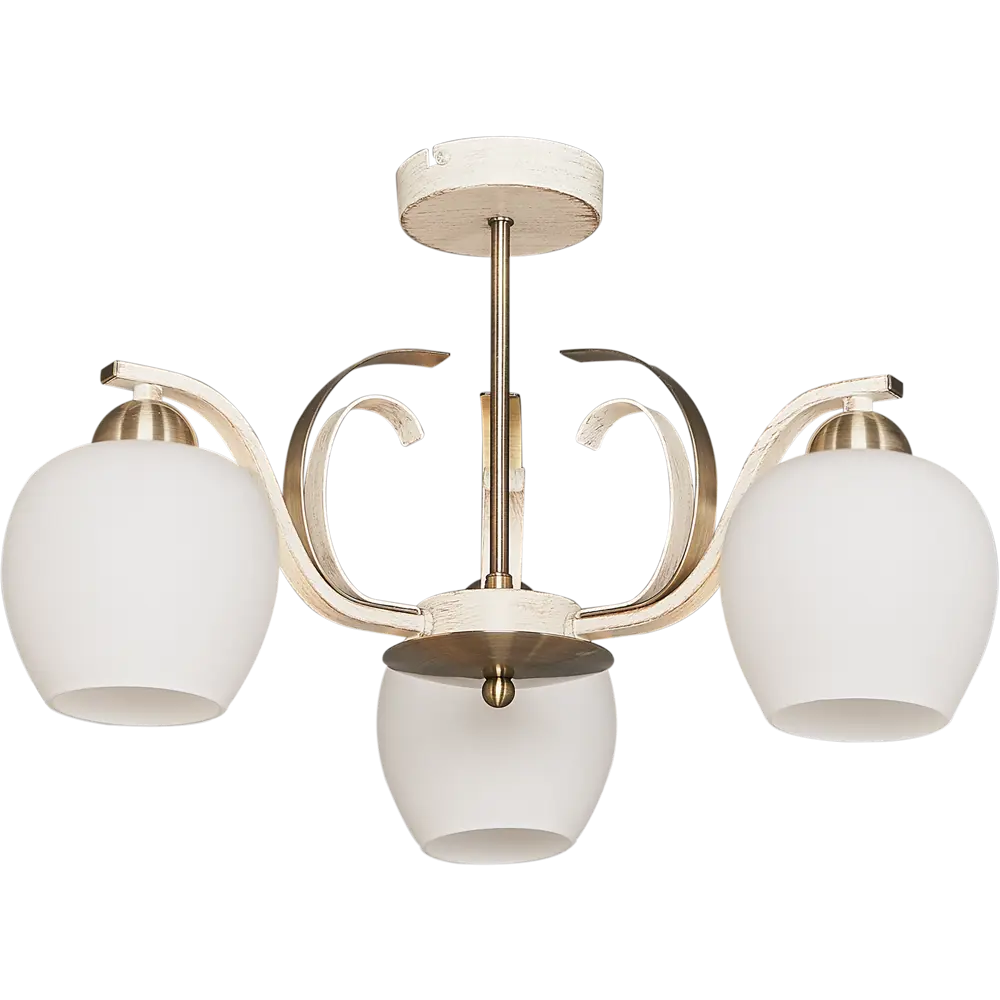 Люстра 5255-3 Porto 3хЕ14х40 Вт цвет бежевый LAMPLANDIA STLM-2015601