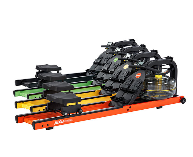 Гребной тренажер first degree fitness neon plus - черный First Degree Fitness sun-id-2068343 - Вид №2