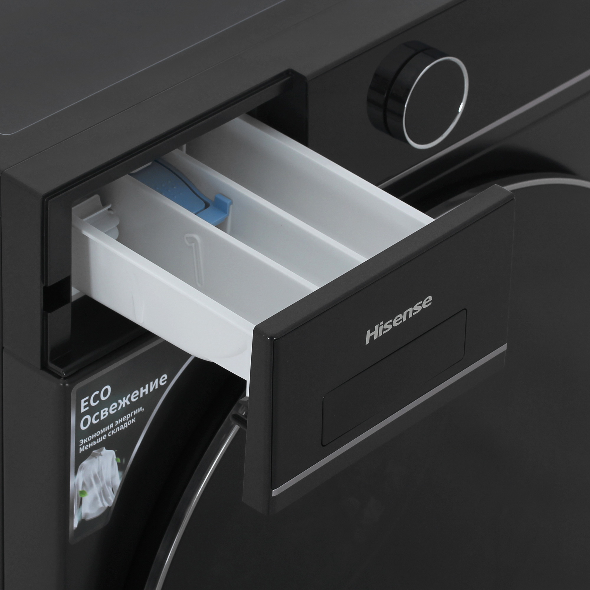 9281301 Стирально-сушильная машина Hisense WD5I8043BBF белый STDN-0130000 - Вид №7