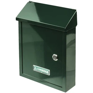 Ящик почтовый Smart, 21,6х30х8 см, цвет зеленый 14010621 STLM-2009567