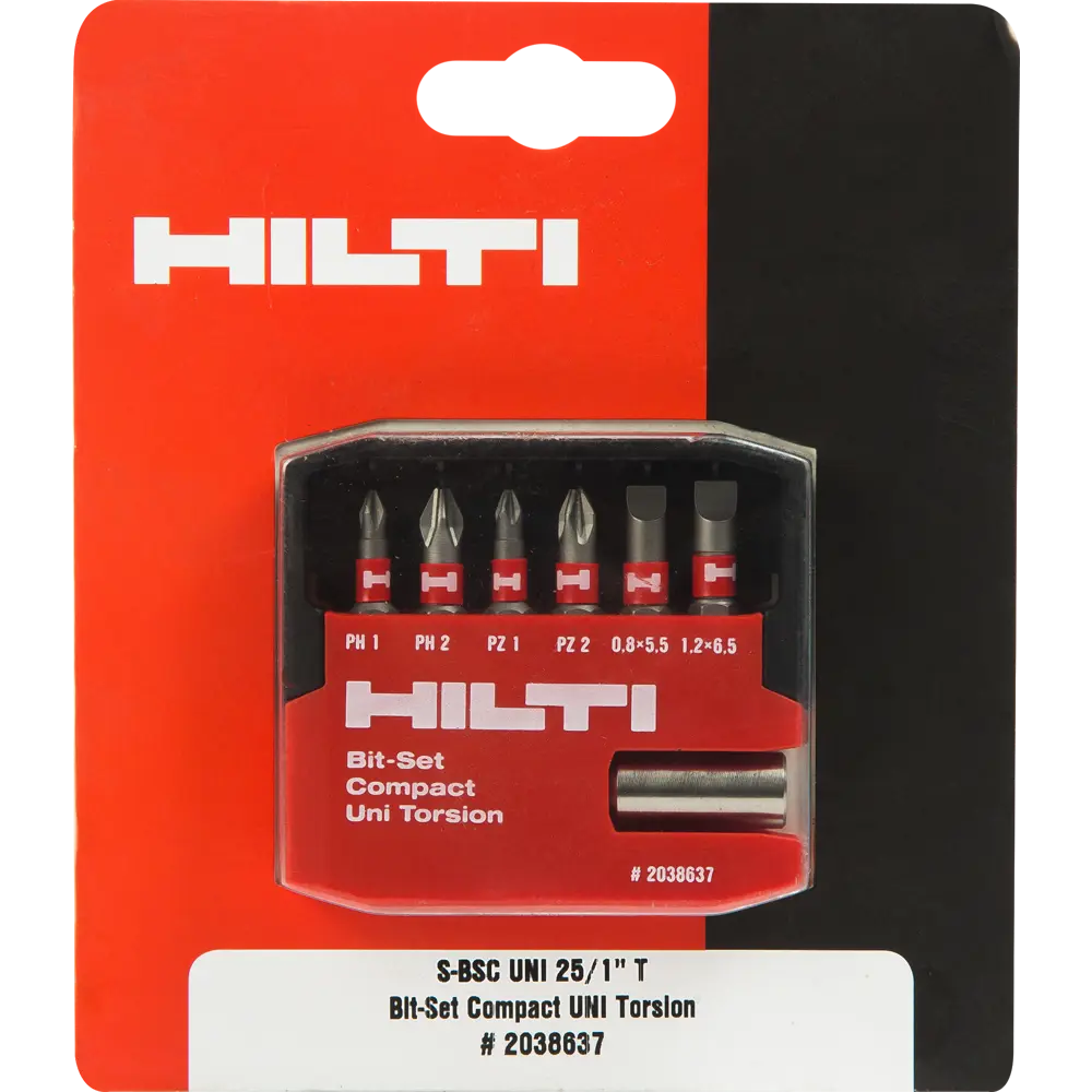 Набор бит Hilti S-BSC Uni 25/1" STLM-2147879 - Вид №4