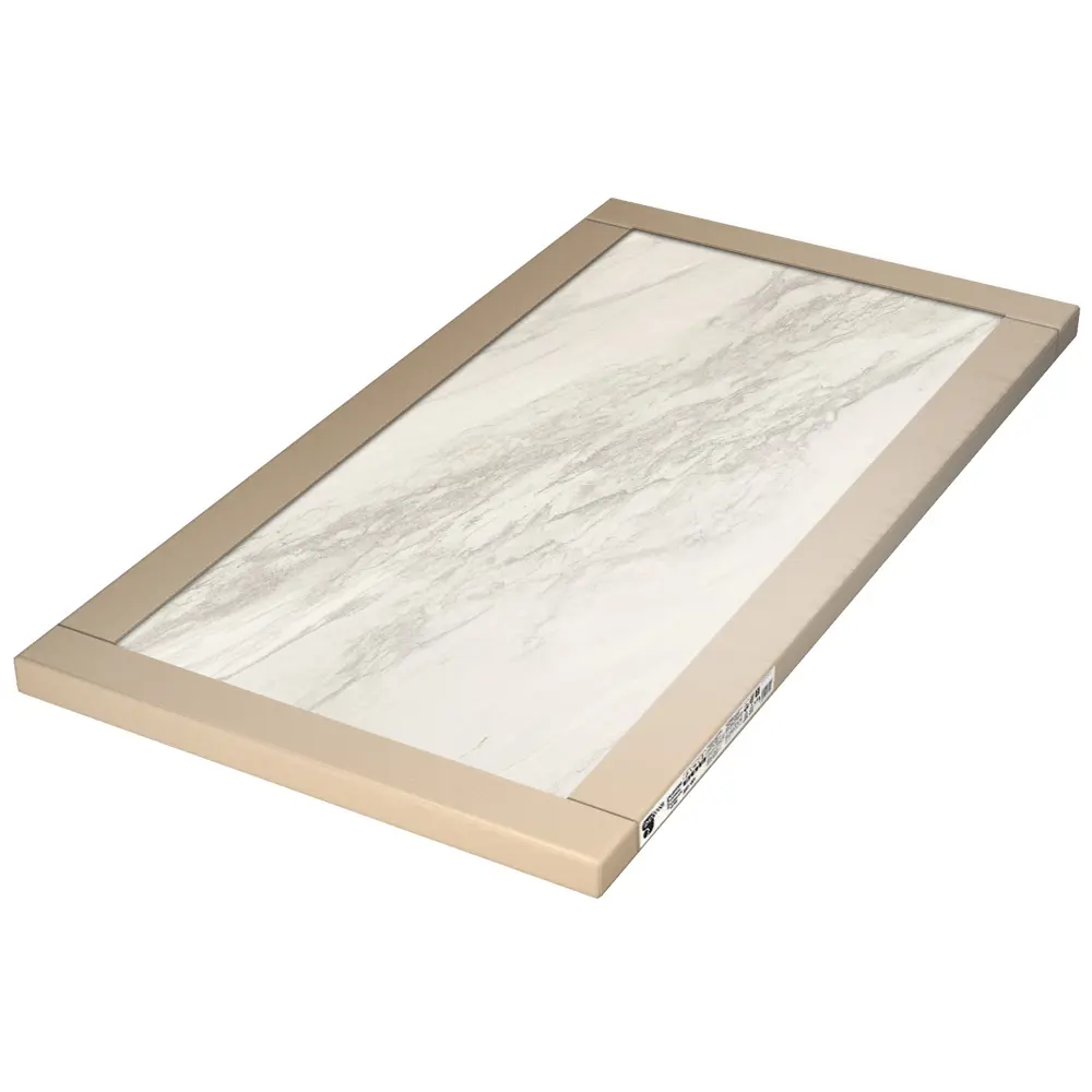 Столешница KONSENSA Стоун 120x60x3.8 см ДСП цвет бежевый ДСП Прямой угол STLM-2132460 - Вид №7