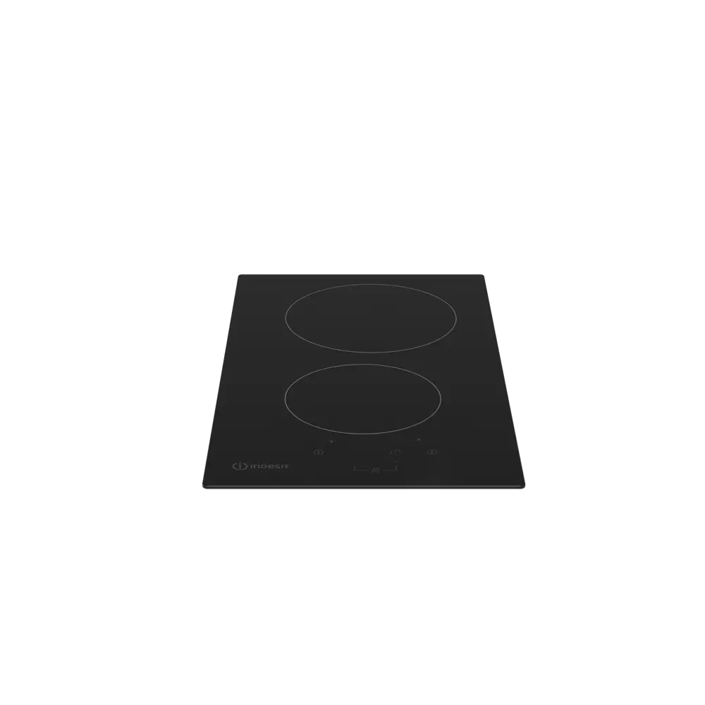 Электрическая варочная панель Indesit IRT 130 30x51 см 2 конфорки цвет черный STLM-2050826 - Вид №3