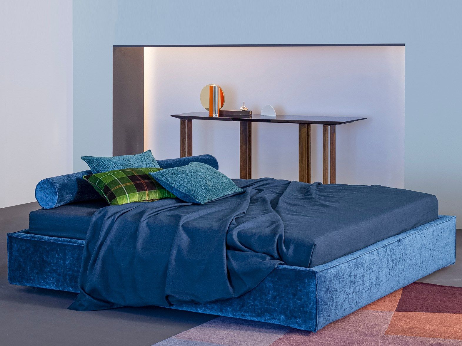 Двуспальная кровать с мягким изголовьем Twils ARCH-00074112 - Вид №7