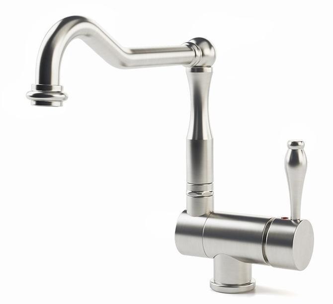 Officine Gullo Смеситель для кухни, однорычажный, из латуни, с поворотным изливом sun-id-1378028 - Вид №1