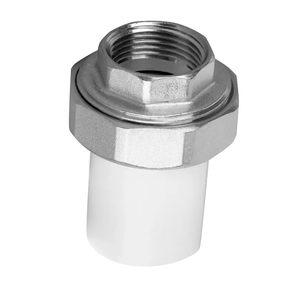 Муфта разъемная Ростерм 3/4"x32 мм ВР полипропилен 82185559 STLM-2137026  - Вид №1