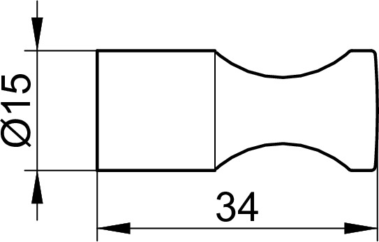 11614010000 Крючок для полотенца KEUCO Elegance 11614010000 - Вид №2