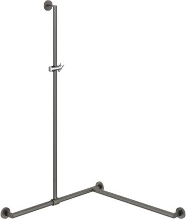 900.35.33460 Поручень для душа с выдвижным держателем для душа HEWI Greifen 