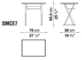Maxalto Журнальный столик / поднос Pathos sun-id-1384209 - Вид №2