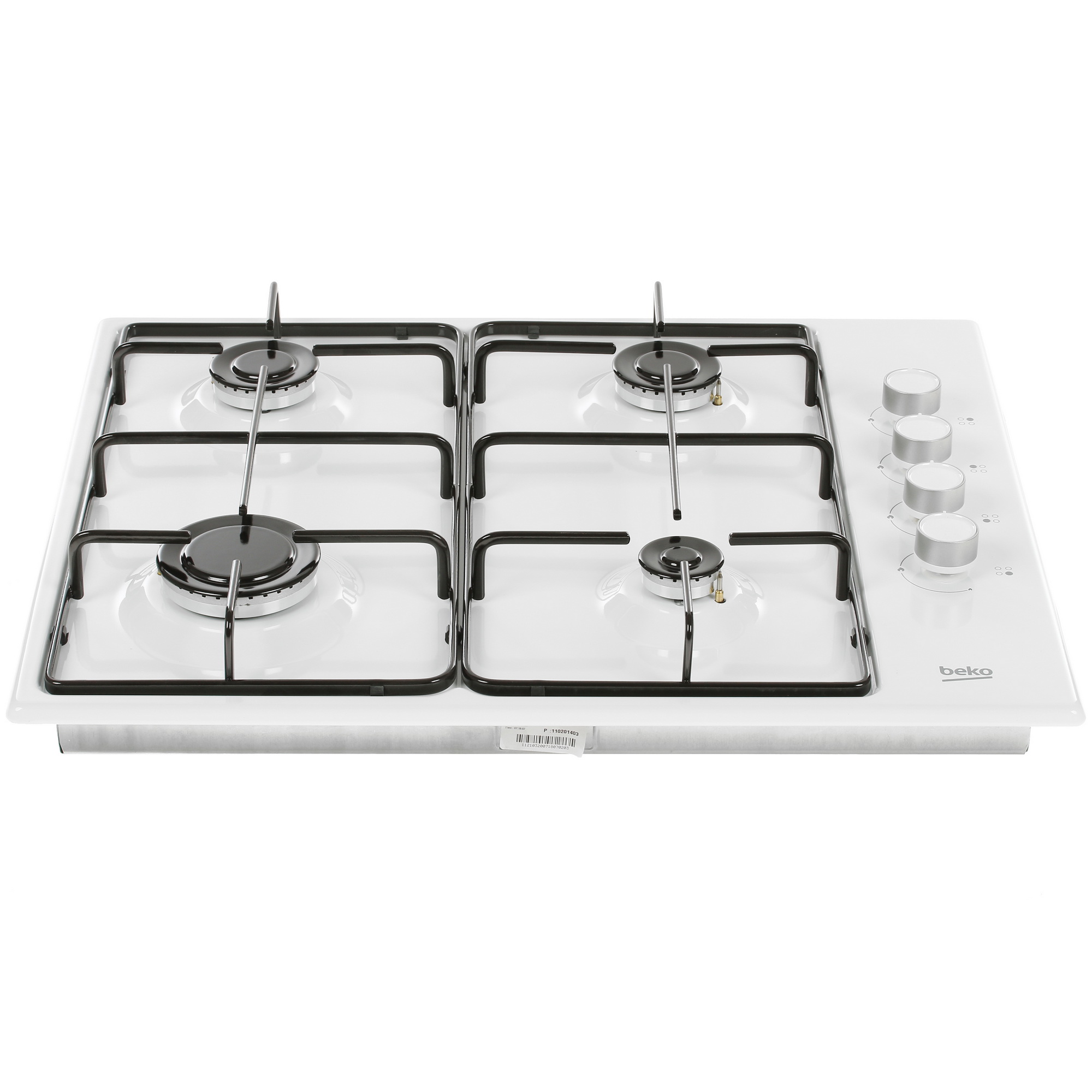 5310401 Газовая варочная поверхность Beko HIGG 64123 SW STDN-0043426 - Вид №1