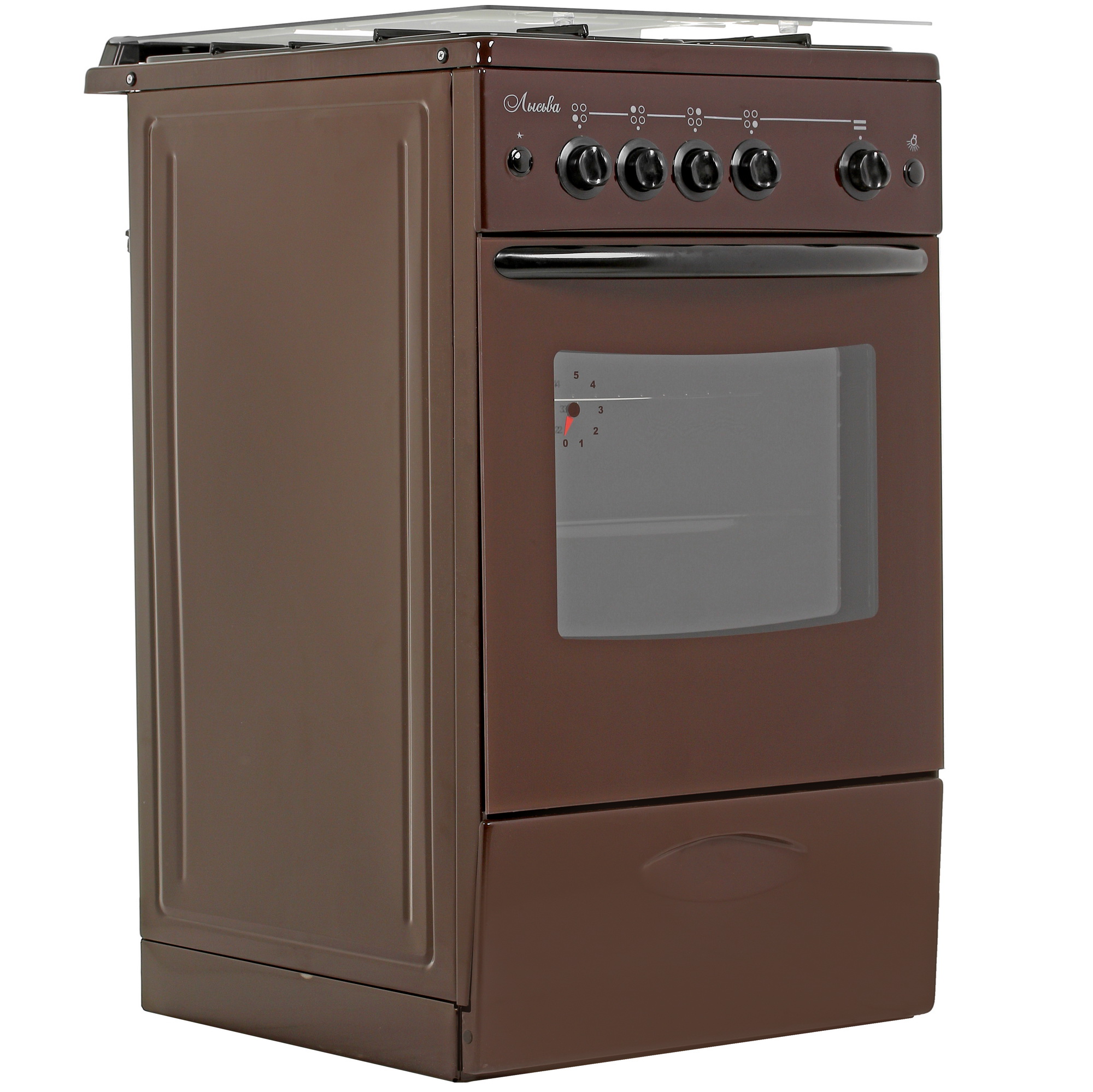 1155449 Газовая плита Лысьва ГП 400 МС -2у коричневый STDN-0030916 - Вид №1