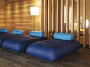 GART Мягкая кушетка из ткани Island