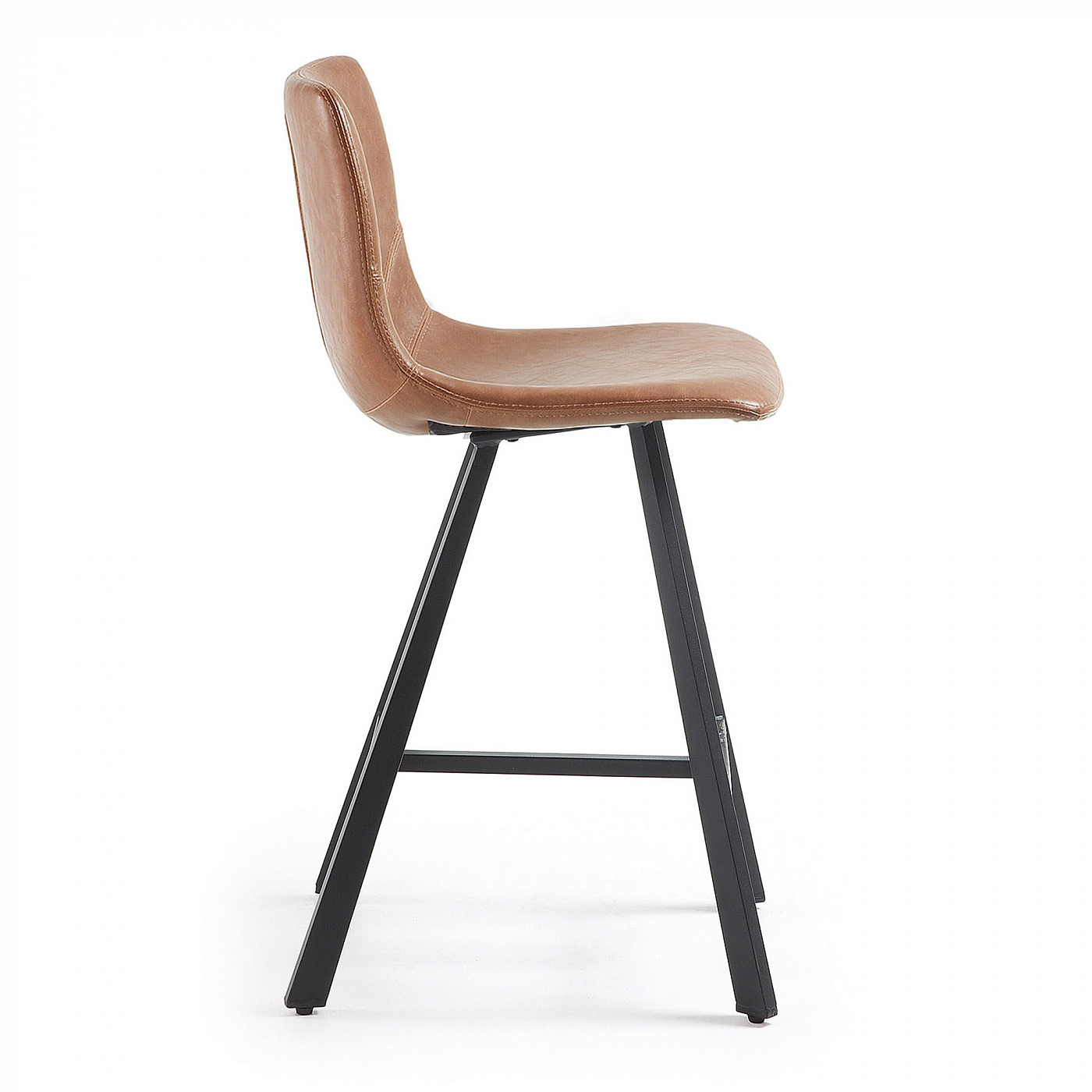 052931 Полубарный стул Trac коричневый La Forma Trap 