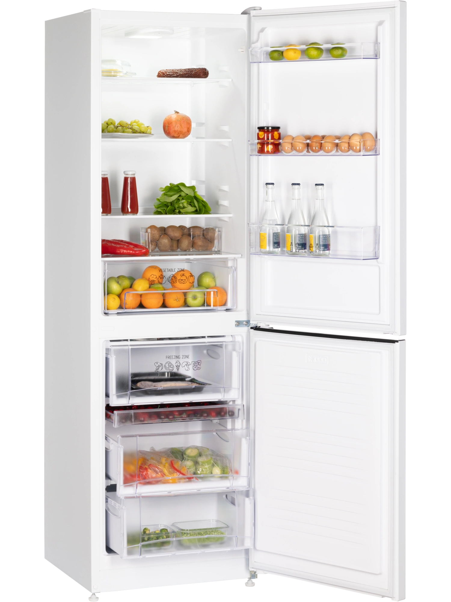 9291855 Холодильник с морозильником   NORD NRB 152 W белый STDN-0053968 - Вид №4