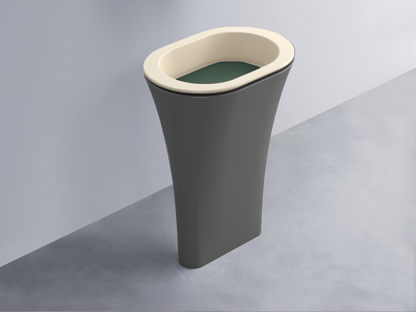 AMLA65-LN+AMPILO-MU+AMCOLO-CM Раковина Amedeo Ovale отдельностоящая cielo Enjoy + Amedeo Ceramica Cielo