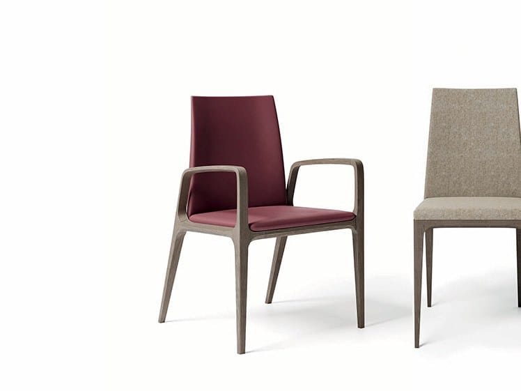 Кожаный стул с подлокотниками Dall'Agnese WENDY ARCH-00046453