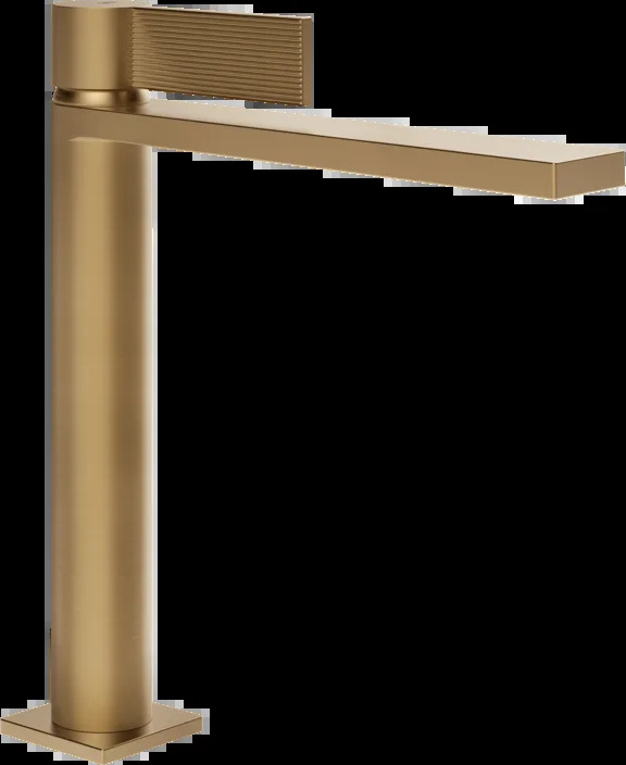 Смеситель для умывальника 73555 726 Gessi Inverso ТЕПЛАЯ БРОНЗА BR. PVD
