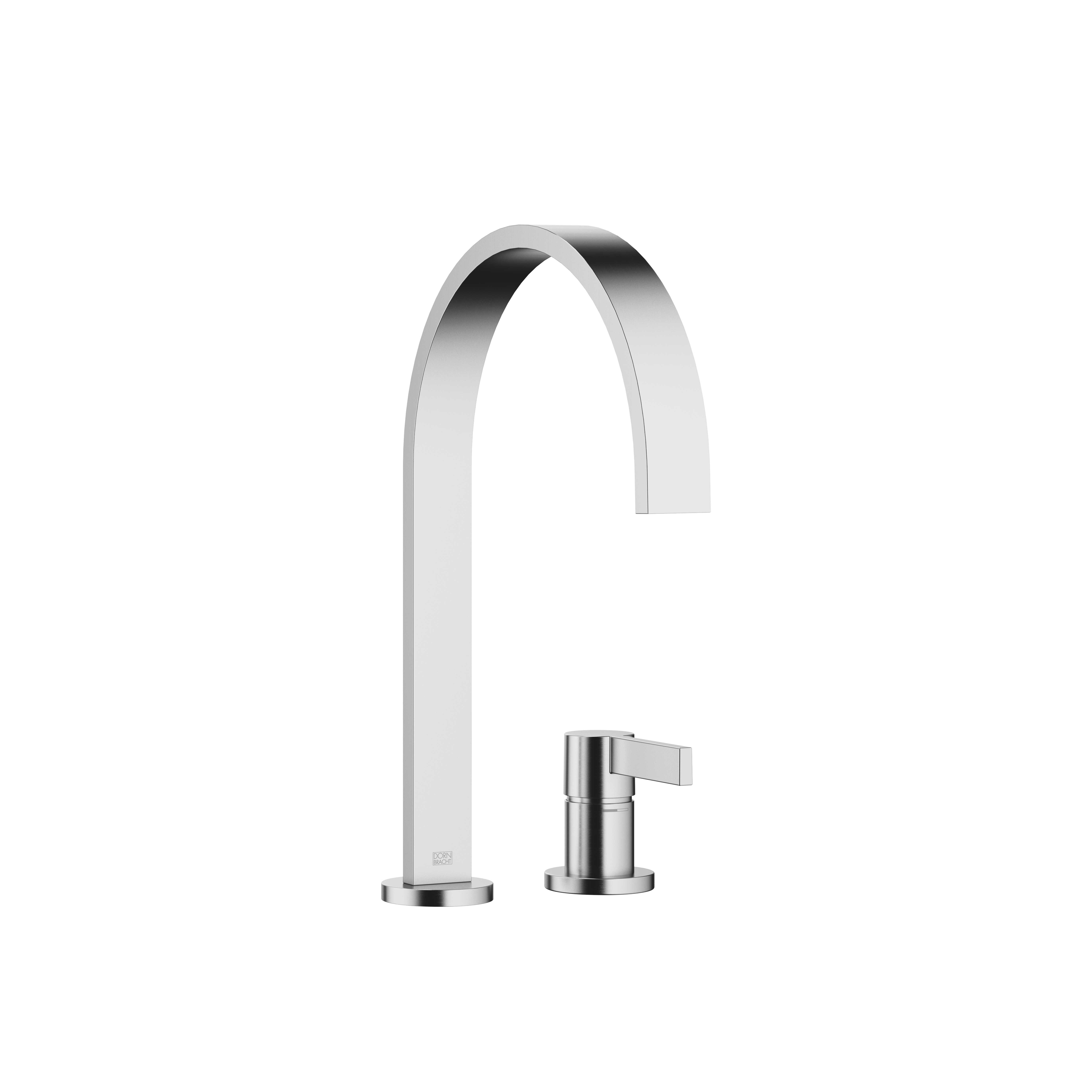 MEM Смеситель на два отверстия с отдельными розетками - Матовый хром DornBracht 32815682-93