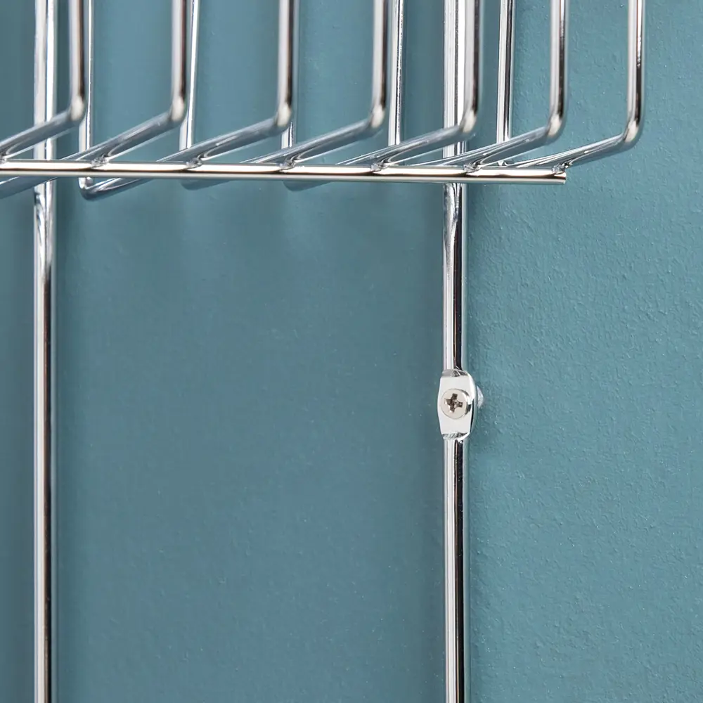 Полка для ванной комнаты Verran двухъярусная, 25x30x19.5 см STLM-2034553 - Вид №4