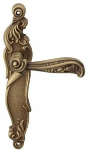 LINEA CALI' Ручка из хромированной латуни на пластине Nature